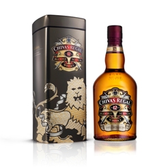 Chivas Regal Dan Funderburgh Limited Edition Gift Tin.